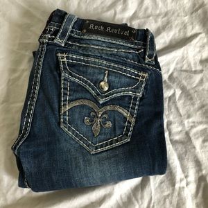Rock Revival size 27 straight leg jeans